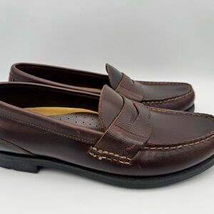SPERRY Top-Sider Men’s Brown Leather Penny Loafers – Size 10.5 M